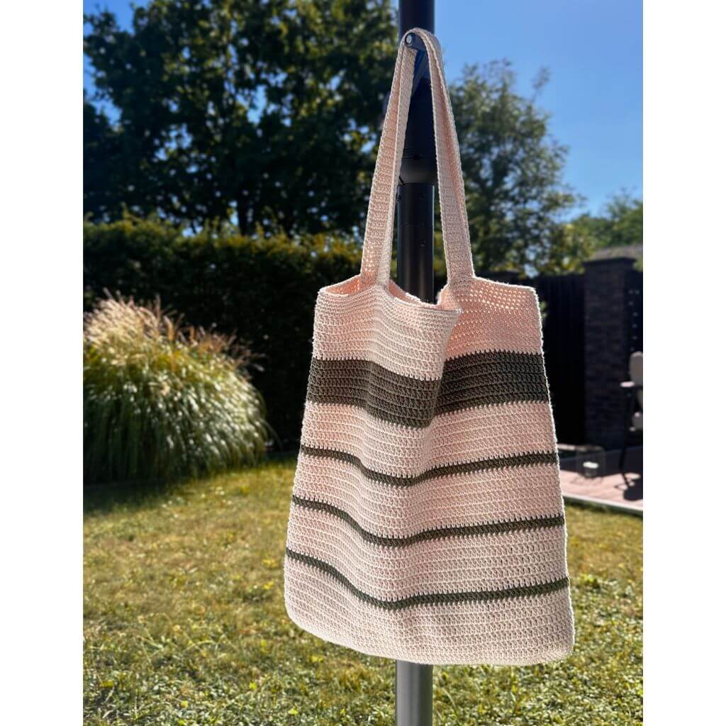 AO Design Pattern Shopping Tasche Häkelanleitung - AO Design (PDF) bei bei bei bei Lieblingsgarn