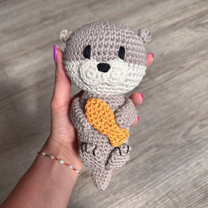 AO Design Pattern Spieluhr Otter Häkelanleitung - AO Design (PDF) bei bei bei bei bei bei bei bei Lieblingsgarn
