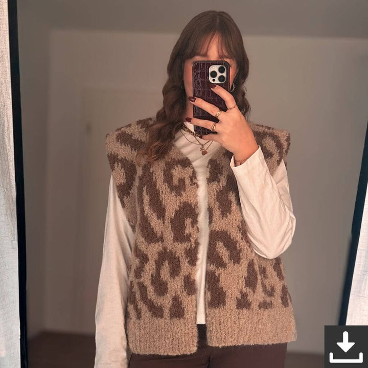 AO Design Pattern Weste Leo Teddy Strickanleitung - AO Design (PDF) bei bei bei bei Lieblingsgarn