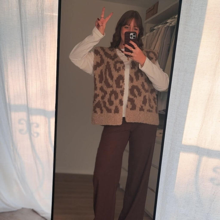 AO Design Pattern Weste Leo Teddy Strickanleitung - AO Design (PDF) bei bei bei bei Lieblingsgarn