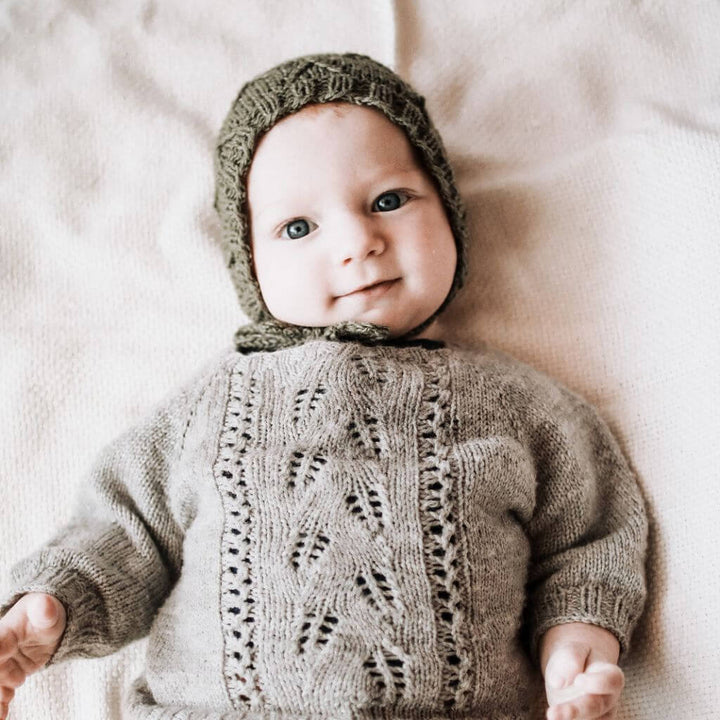 Appelbanne Design Baby Mütze Enna Bonnet Strickanleitung - Appelbanne Design (PDF) bei bei bei bei Lieblingsgarn