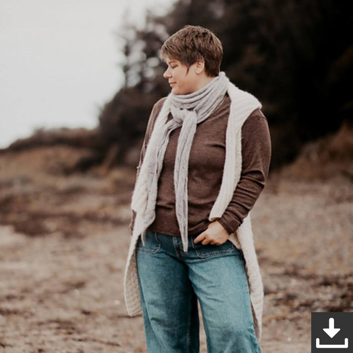 Appelbanne Design Pattern Tuch Hida Shawl Strickanleitung - AppelbanneDesign (PDF) bei bei bei bei Lieblingsgarn