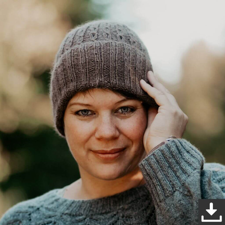 Appelbanne Design Mütze Koffieboon Hat Strickanleitung - Appelbanne Design (PDF) bei bei bei bei Lieblingsgarn