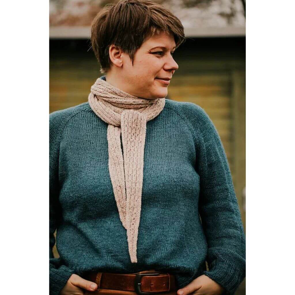 Appelbanne Design Koffieboon Schal Strickanleitung - Appelbanne Design (PDF) bei bei bei bei Lieblingsgarn
