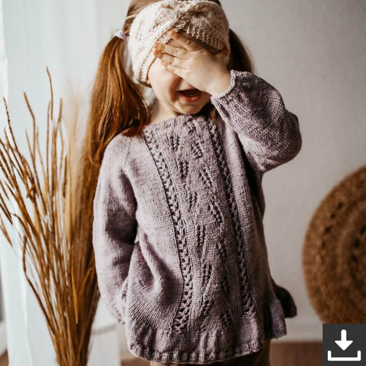 Appelbanne Design Kinderpullover Korngenser Strickanleitung - Appelbanne Design (PDF) bei bei bei bei Lieblingsgarn