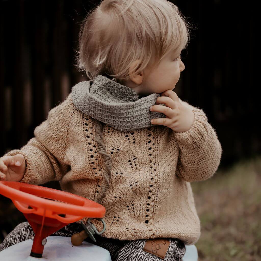 Appelbanne Design Kinderpullover Korngenser Strickanleitung - Appelbanne Design (PDF) bei bei bei bei Lieblingsgarn