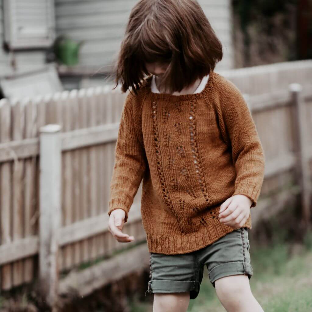 Appelbanne Design Kinderpullover Korngenser Strickanleitung - Appelbanne Design (PDF) bei bei bei bei Lieblingsgarn
