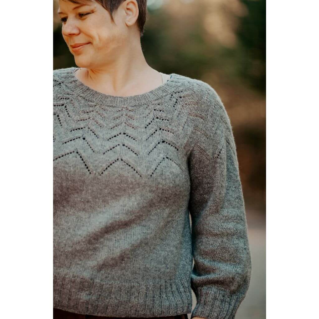 Appelbanne Design Pullover Mandala Shirt Strickanleitung - Appelbanne Design (PDF) bei bei bei bei Lieblingsgarn