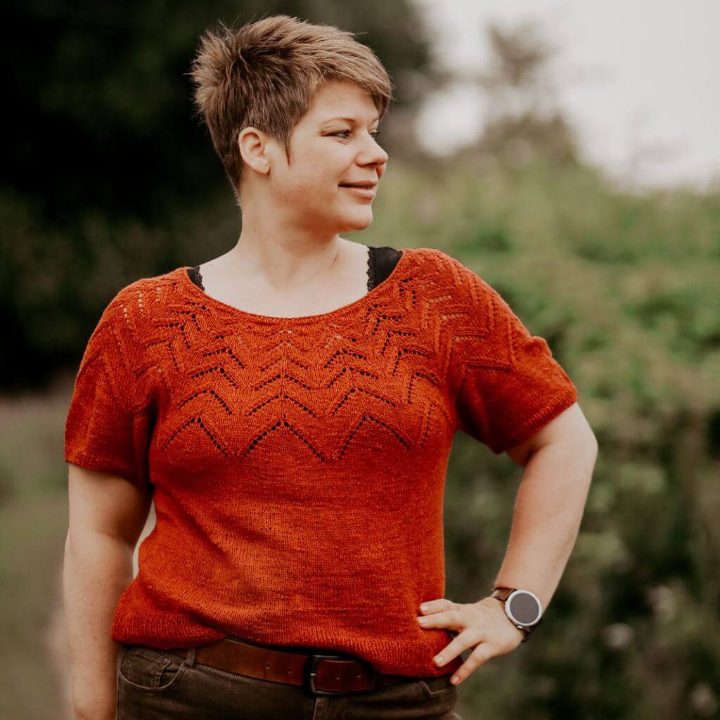 Appelbanne Design Pullover Mandala Shirt Strickanleitung - Appelbanne Design (PDF) bei bei bei bei Lieblingsgarn