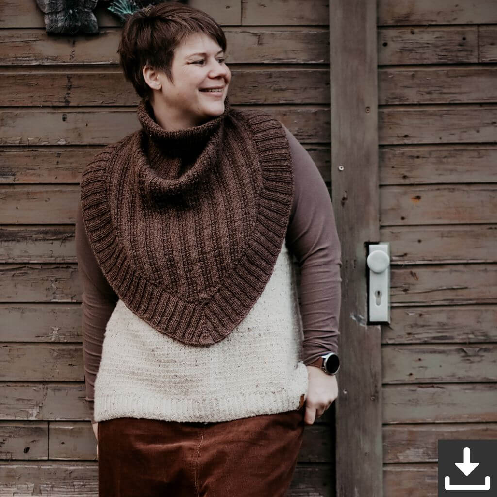 Appelbanne Design Ris Cowl Loop Strickanleitung - Appelbanne Design (PDF) bei bei bei bei Lieblingsgarn