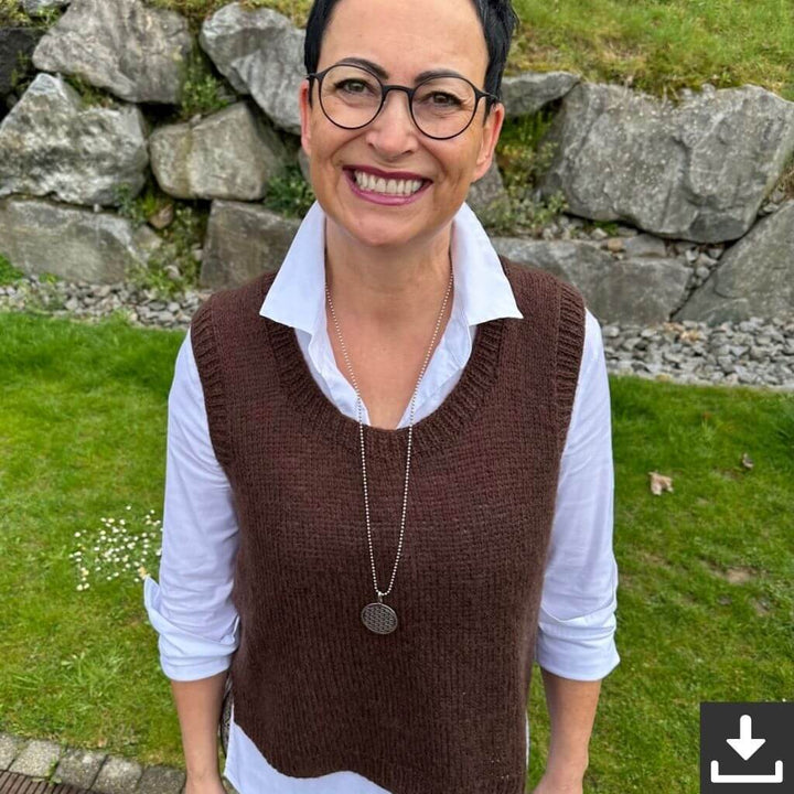 Kerstin Ritter Pullunder Arya Slipover Strickanleitung - Kerstin Ritter (PDF) bei bei bei bei Lieblingsgarn