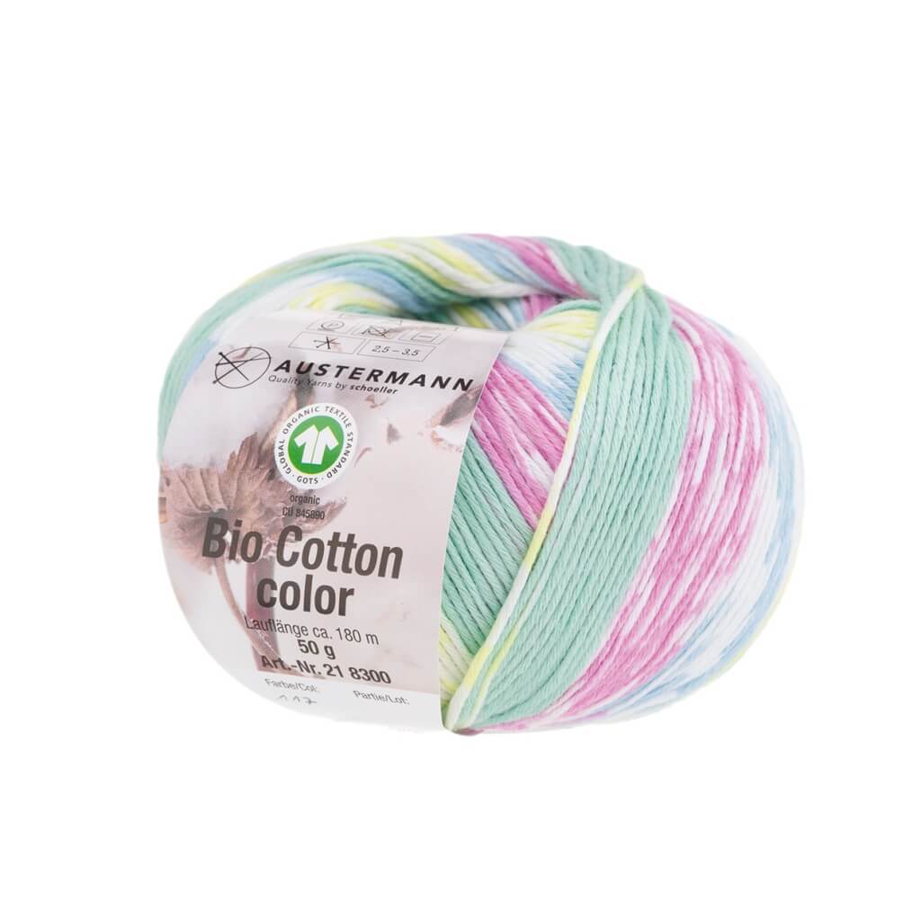 Austermann Bio Cotton Color 50g, Farbe 117 Pastell – Baumwolle und Wolle bei Lieblingsgarn
