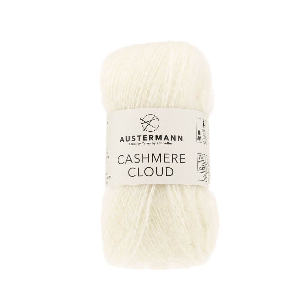 Austermann 01 - Natur Austermann Cashmere Cloud 25g Lieblingsgarn