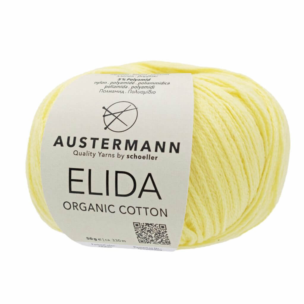 Austermann Elida, Farbe 9  primel – Baumwolle und Synthetik bei Lieblingsgarn
