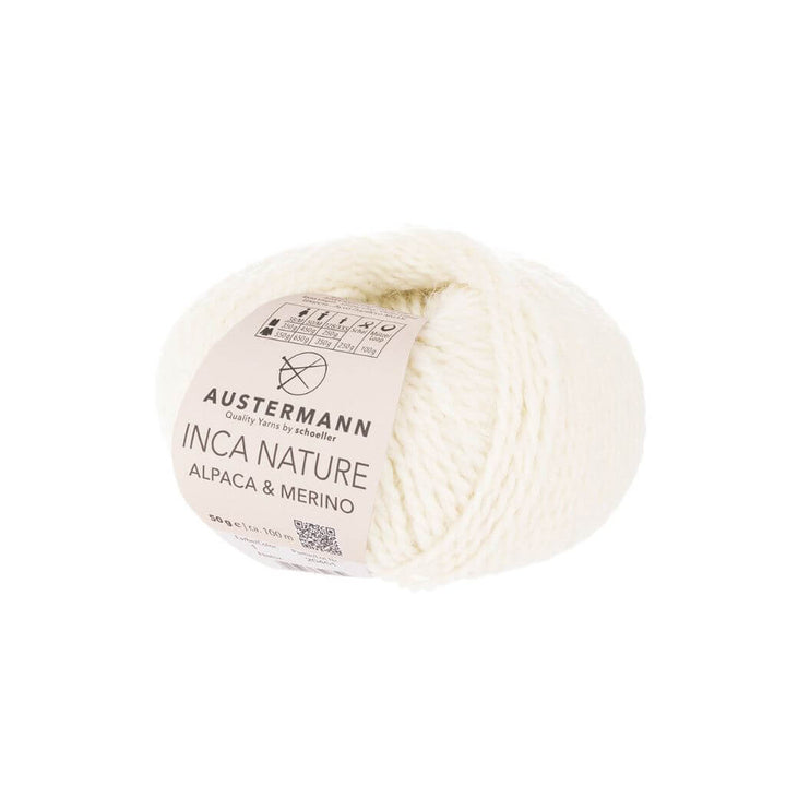 Austermann Inca Nature, Farbe 1 natur – Alpaka und Schurwolle bei Lieblingsgarn