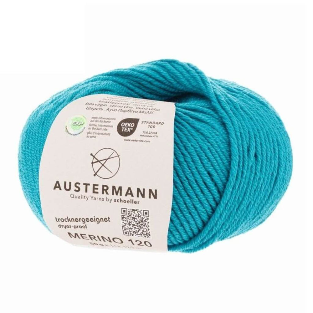 Austermann 133 - Petrol Austermann Merino 120 Exp Lieblingsgarn