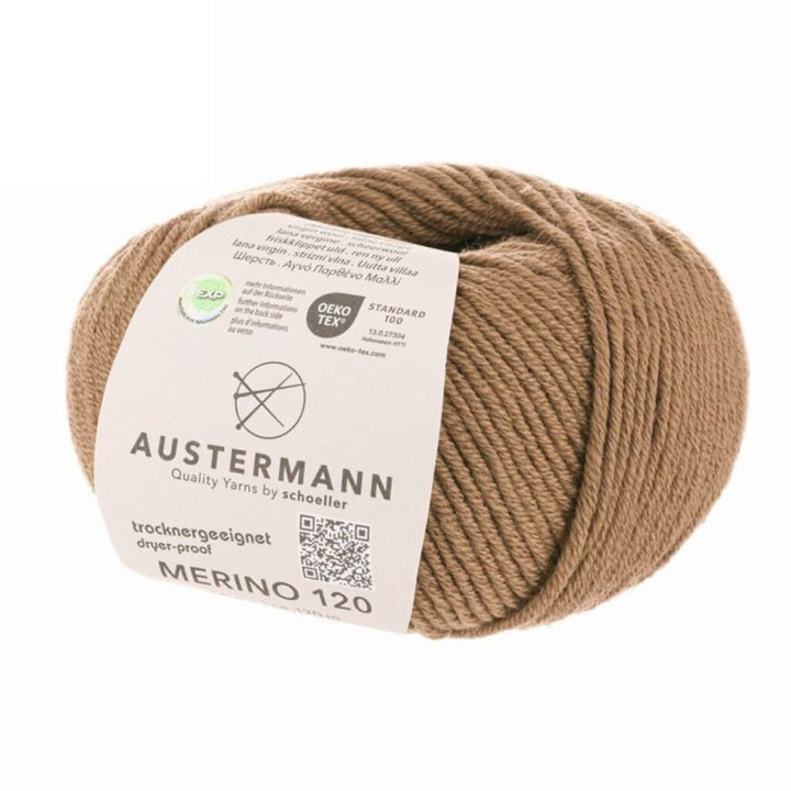 Austermann Merino 120 Exp, Farbe 169 Camel – Merino und Schurwolle bei Lieblingsgarn