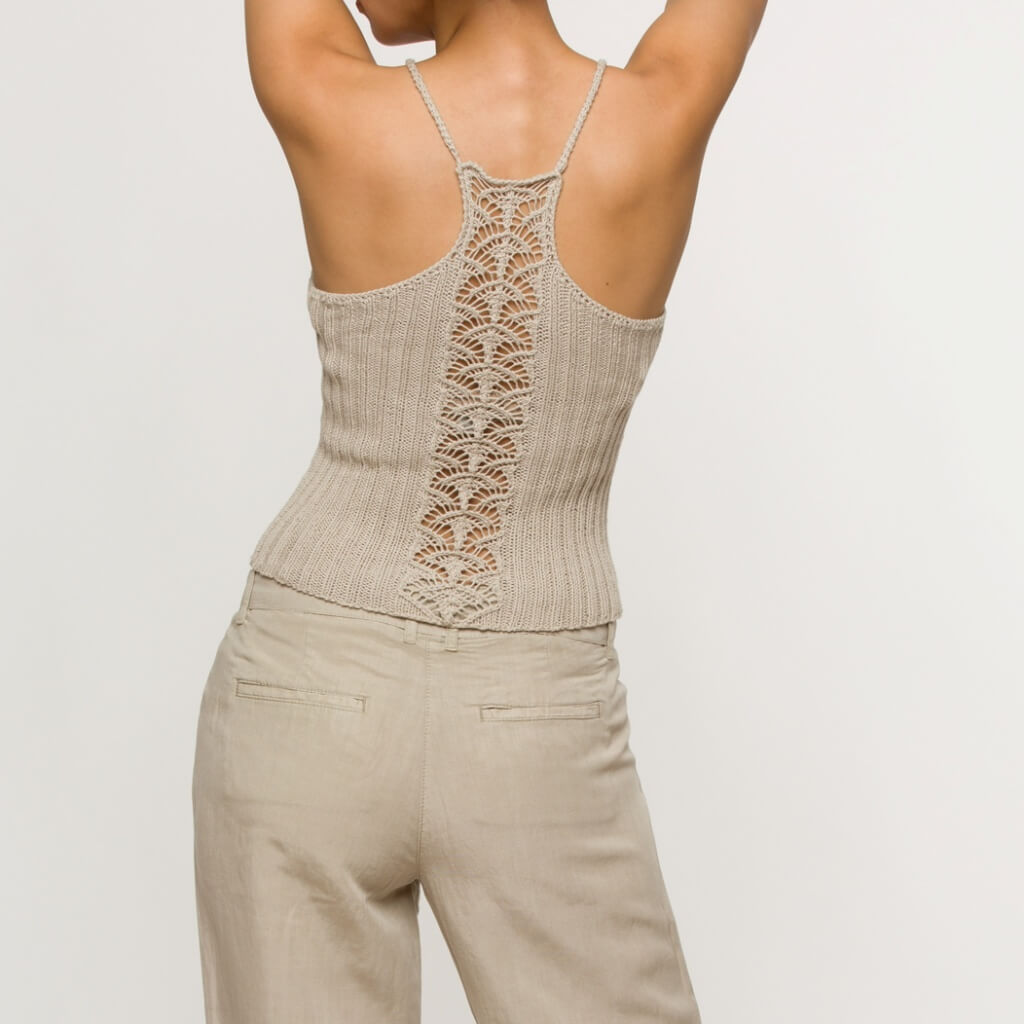 Austermann Pattern Sommertop mit Lochmuster Strickanleitung - Austermann (PDF) bei bei bei bei Lieblingsgarn