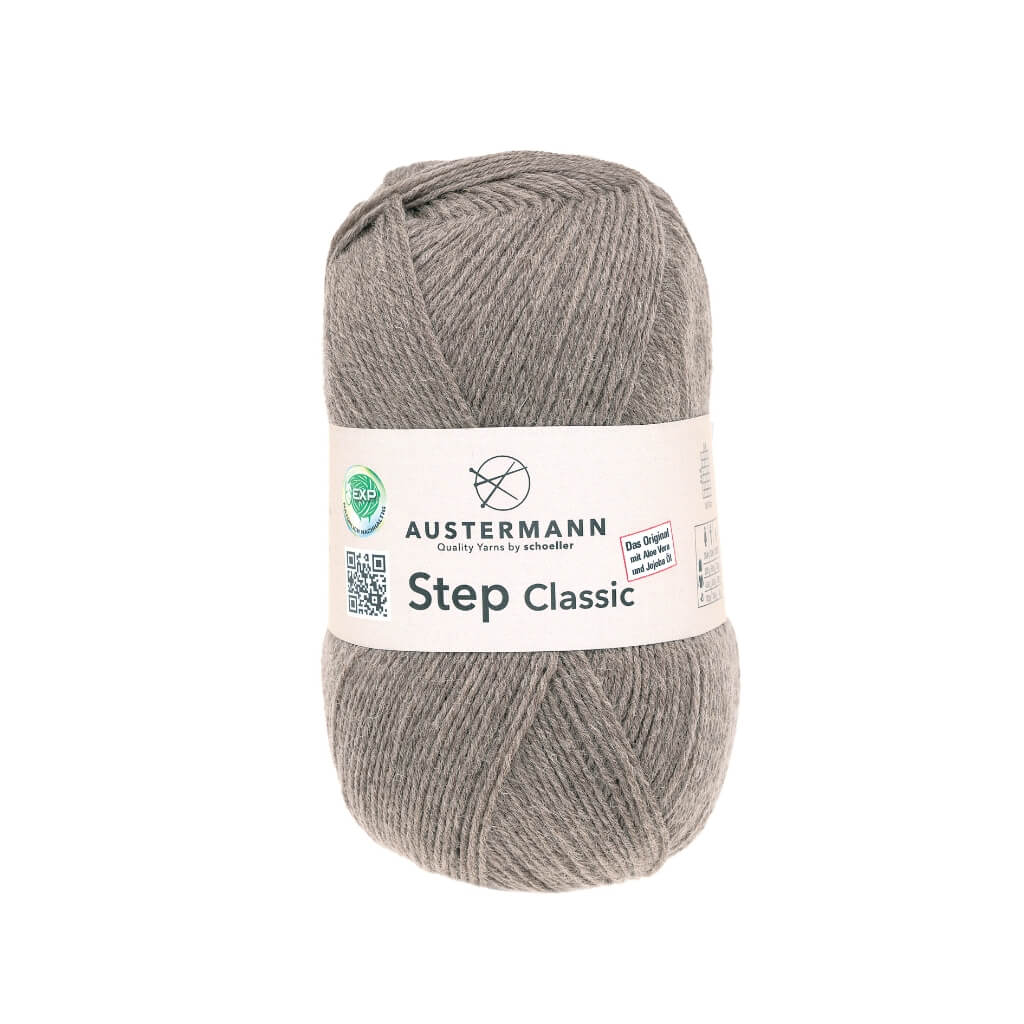 Austermann Step Classic, Farbe 1020 Mokka – Polyamid und Schurwolle bei Lieblingsgarn