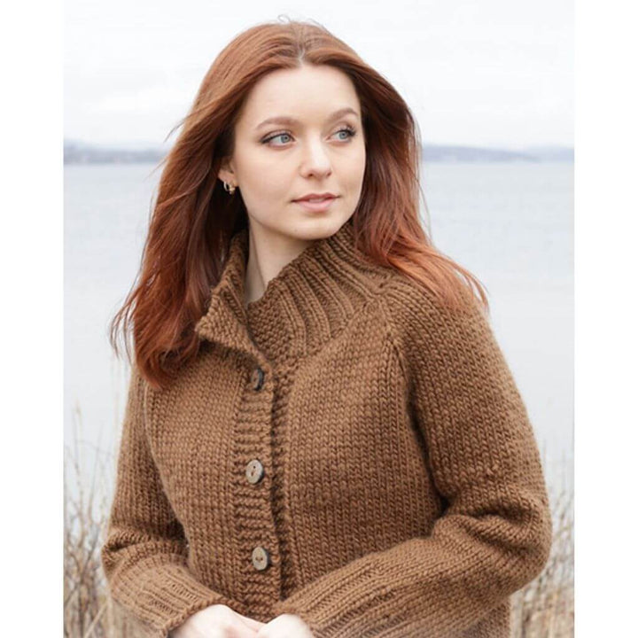 Drops Design Pattern Damen Jacke Autumn Amber Cardigan Strickanleitung - Drops (PDF) bei bei bei bei Lieblingsgarn