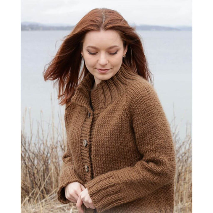 Drops Design Pattern Damen Jacke Autumn Amber Cardigan Strickanleitung - Drops (PDF) bei bei bei bei Lieblingsgarn