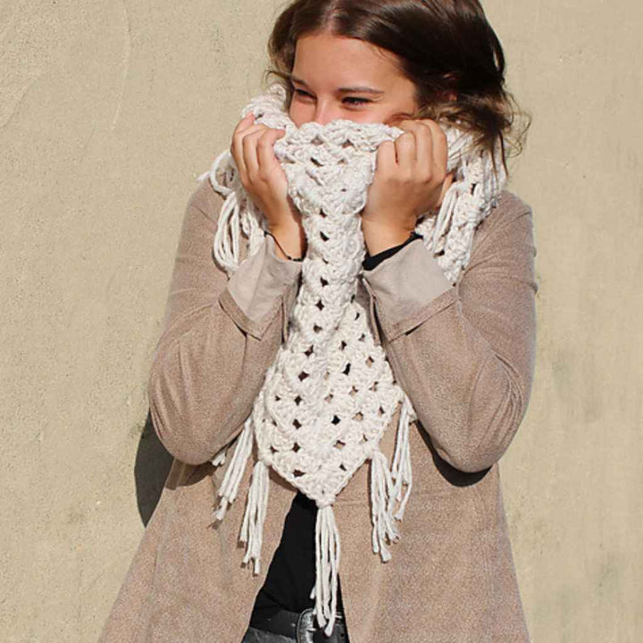 myBoshi Pattern Tuch Ayabe Dreieckstuch Häkelanleitung - myboshi (PDF) bei bei bei bei bei bei bei bei Lieblingsgarn