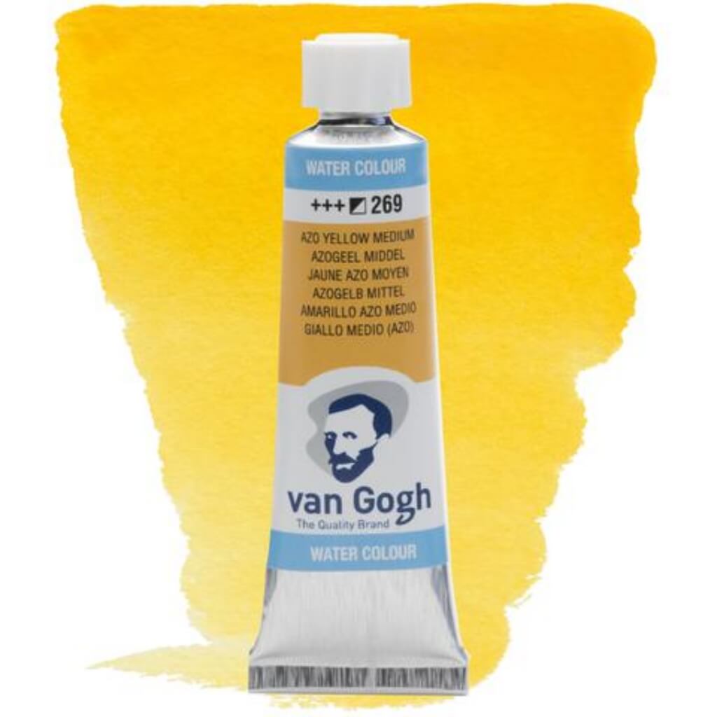 Lieblingsgarn Azogelb mittel-269 Van Gogh Aquarellfarben bei bei bei bei Lieblingsgarn