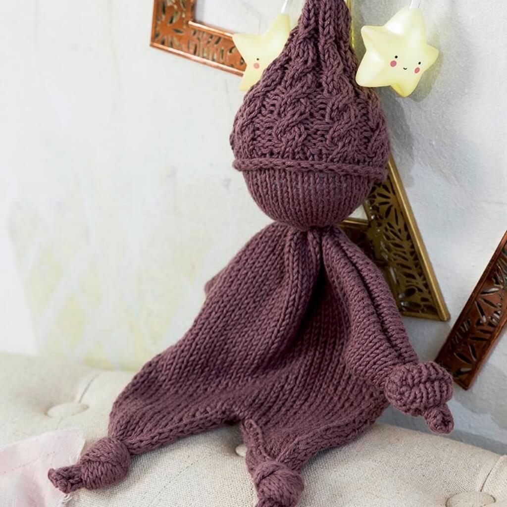 Lang Yarns Pattern Schnuffeltuch Knotenmann Strickanleitung - Lang Yarns (PDF) bei bei bei bei bei Lieblingsgarn