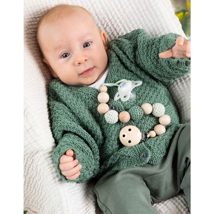 Lang Yarns Pattern Babyjacke mit Schachbrettmuster Strickanleitung - Lang Yarns (PDF) bei bei bei bei Lieblingsgarn