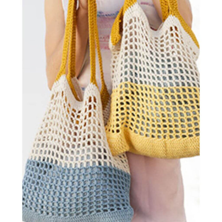 Drops Design Pattern Tasche Back to the Beach Häkelset - Drops (PDF) bei bei bei bei bei bei bei Lieblingsgarn