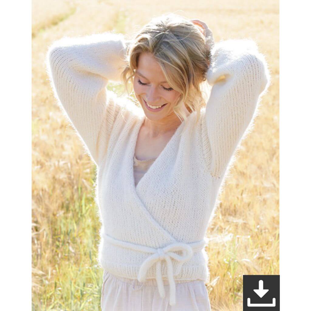 Drops Design Pattern Wickeljacke Ballerina´s Dream Strickset - Drops (PDF) bei bei bei bei Lieblingsgarn