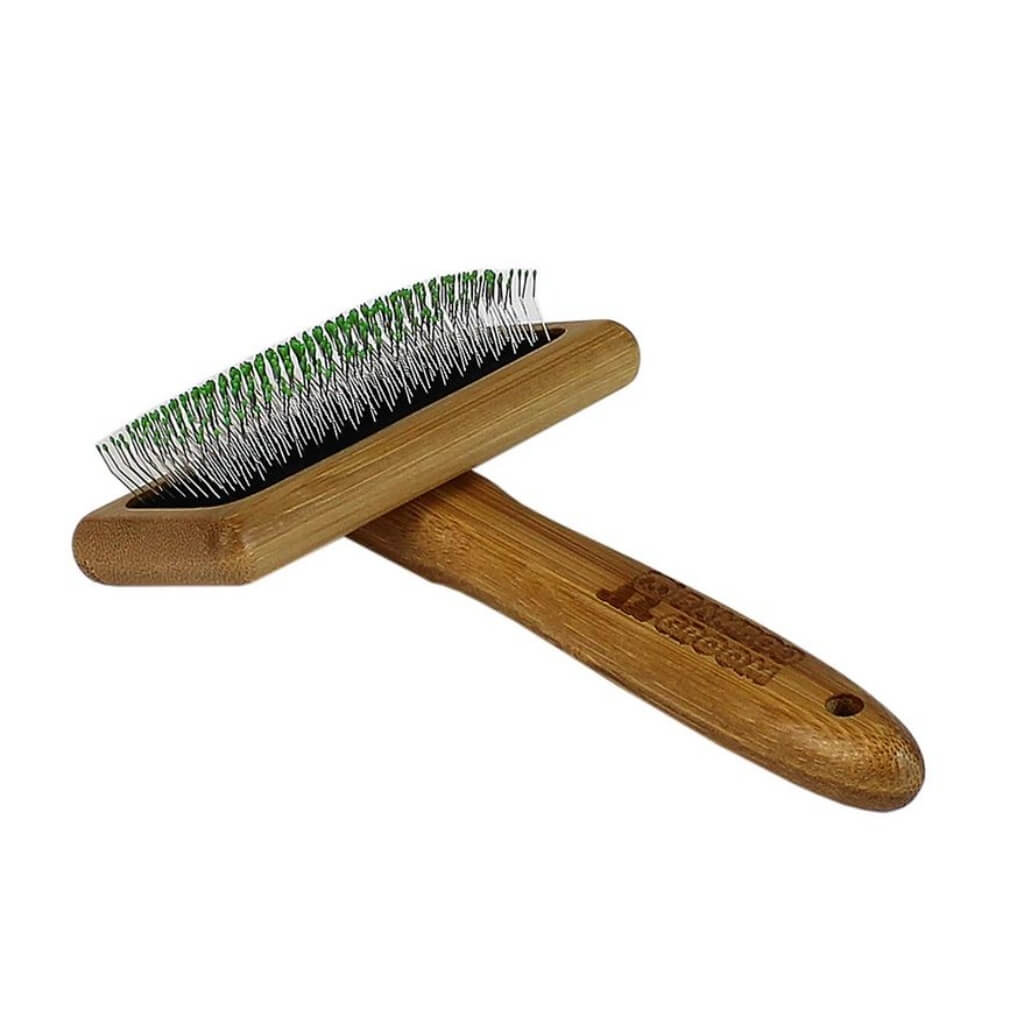 Bamboo Groom Softbürste - Medium bei bei bei bei Lieblingsgarn