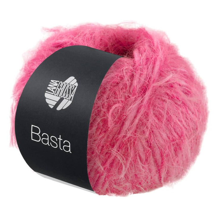 Lana Grossa Basta, Farbe 8 Bonbonrosa – Merino und Synthetik bei Lieblingsgarn