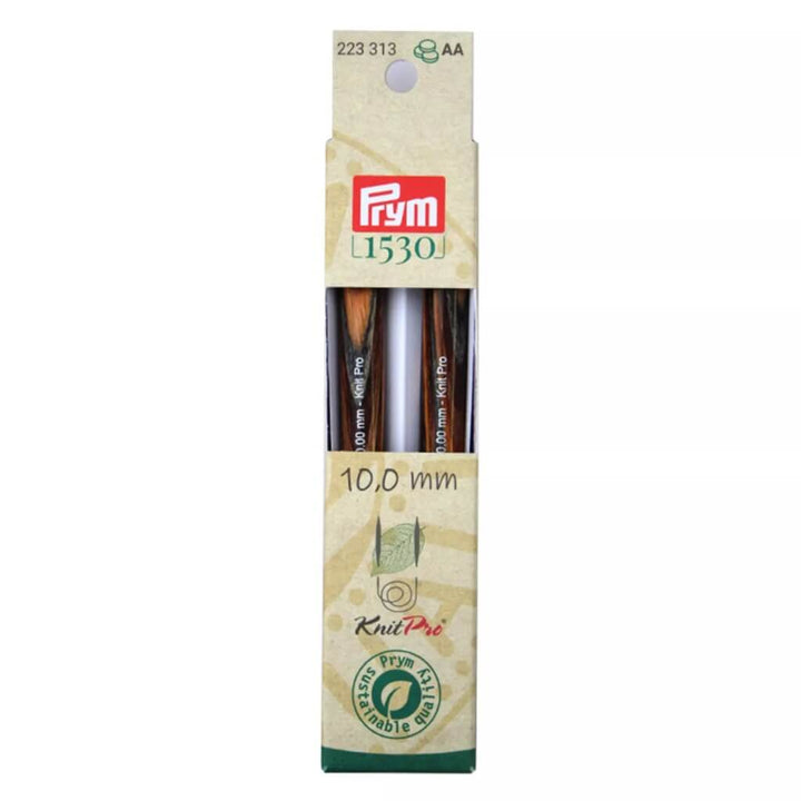 Prym Rundstricknadelspitzen Natural, Farbe 12,8 – Holz bei Lieblingsgarn