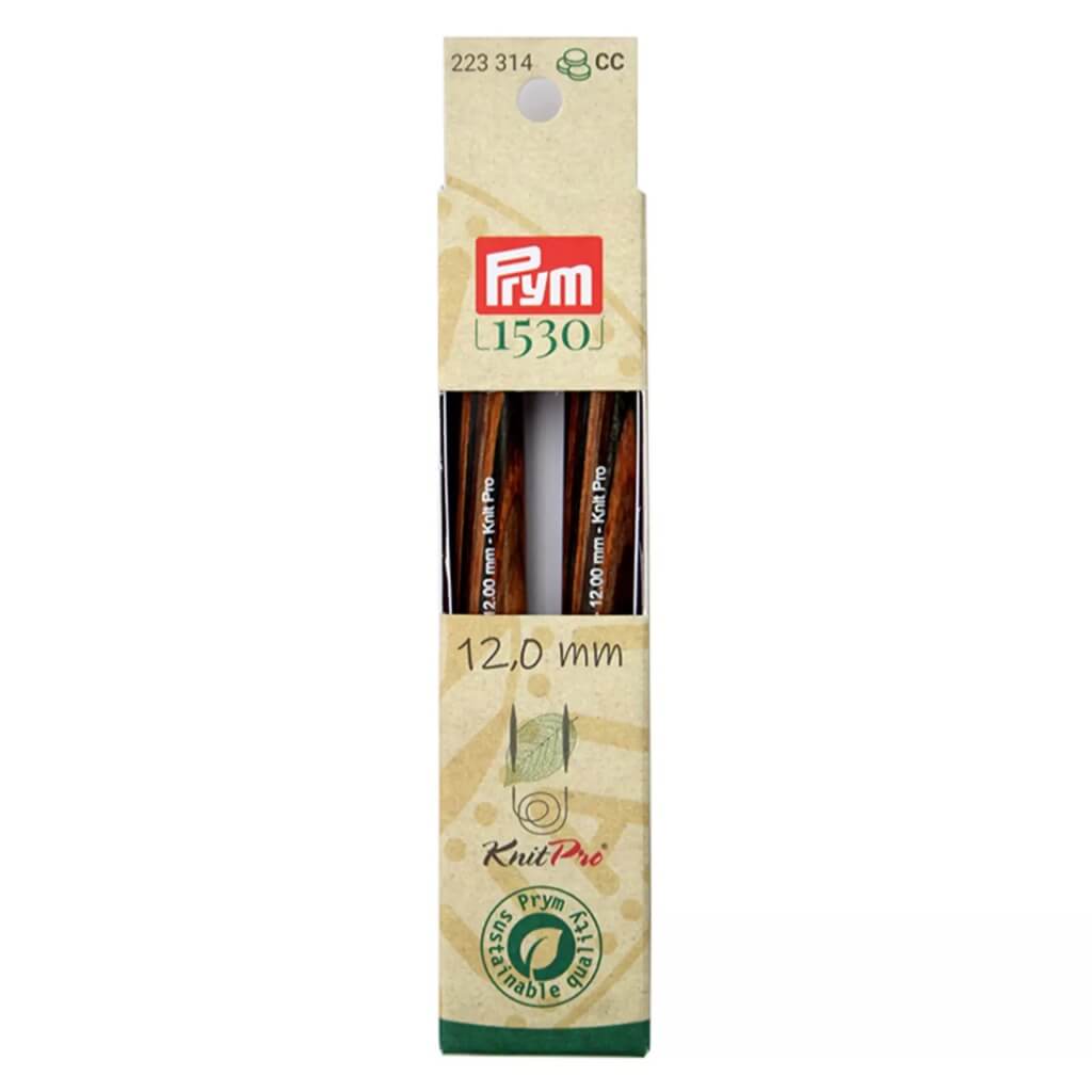 Prym Rundstricknadelspitzen Natural, Farbe 12,8 – Holz bei Lieblingsgarn
