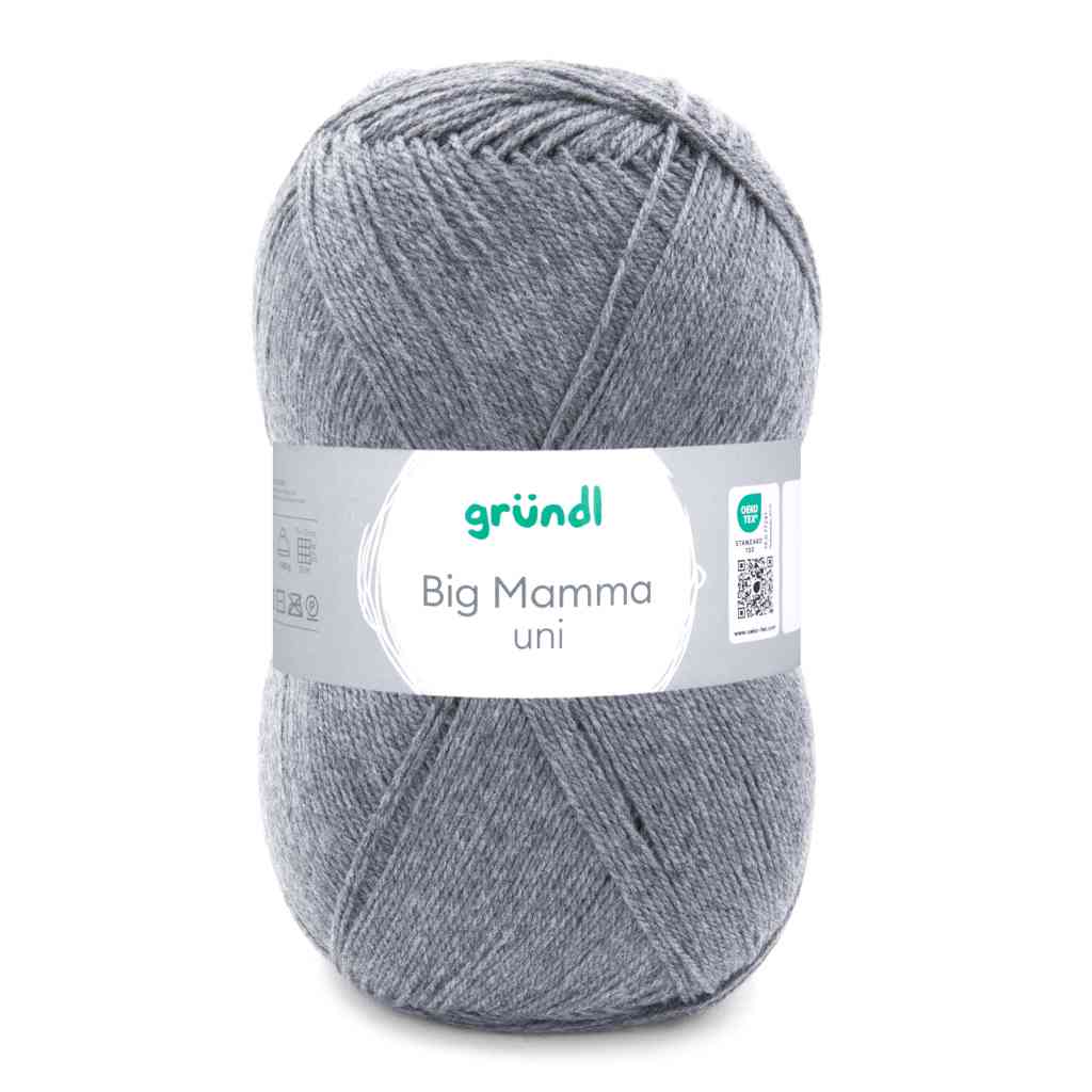 Gründl Big Mamma Uni, Farbe 145  steingrau – Synthetik bei Lieblingsgarn