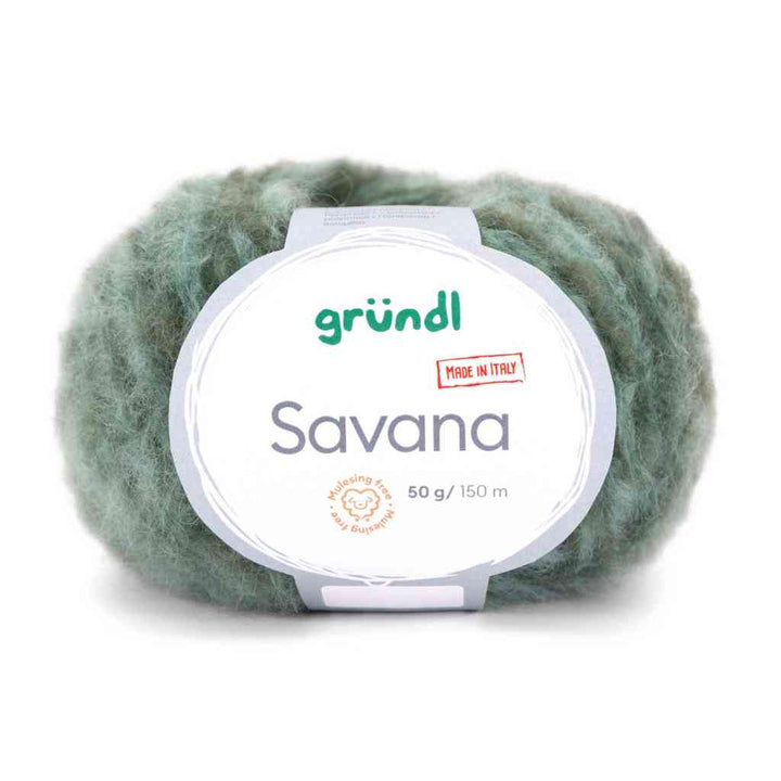 Gründl 04 -tannengrün-salbei Gründl Savana bei bei bei bei bei bei bei bei Lieblingsgarn