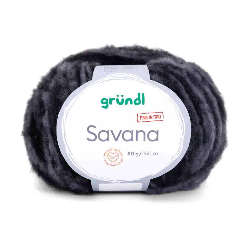 Gründl 05 -nachtschwarz-graphit Gründl Savana bei bei bei bei bei bei bei bei Lieblingsgarn