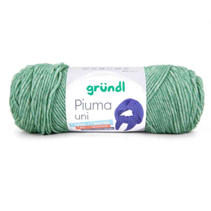 Gründl Piuma, Farbe 17  eukalptus – Baumwolle bei Lieblingsgarn