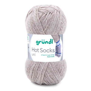 Gründl Hot Socks uni 50 Sockenwolle