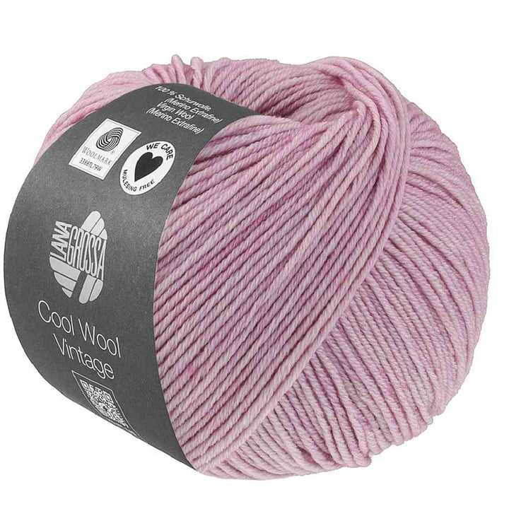 Lana Grossa Cool Wool Vintage, Farbe 7397 Fliederrosa – Merino und Schurwolle bei Lieblingsgarn