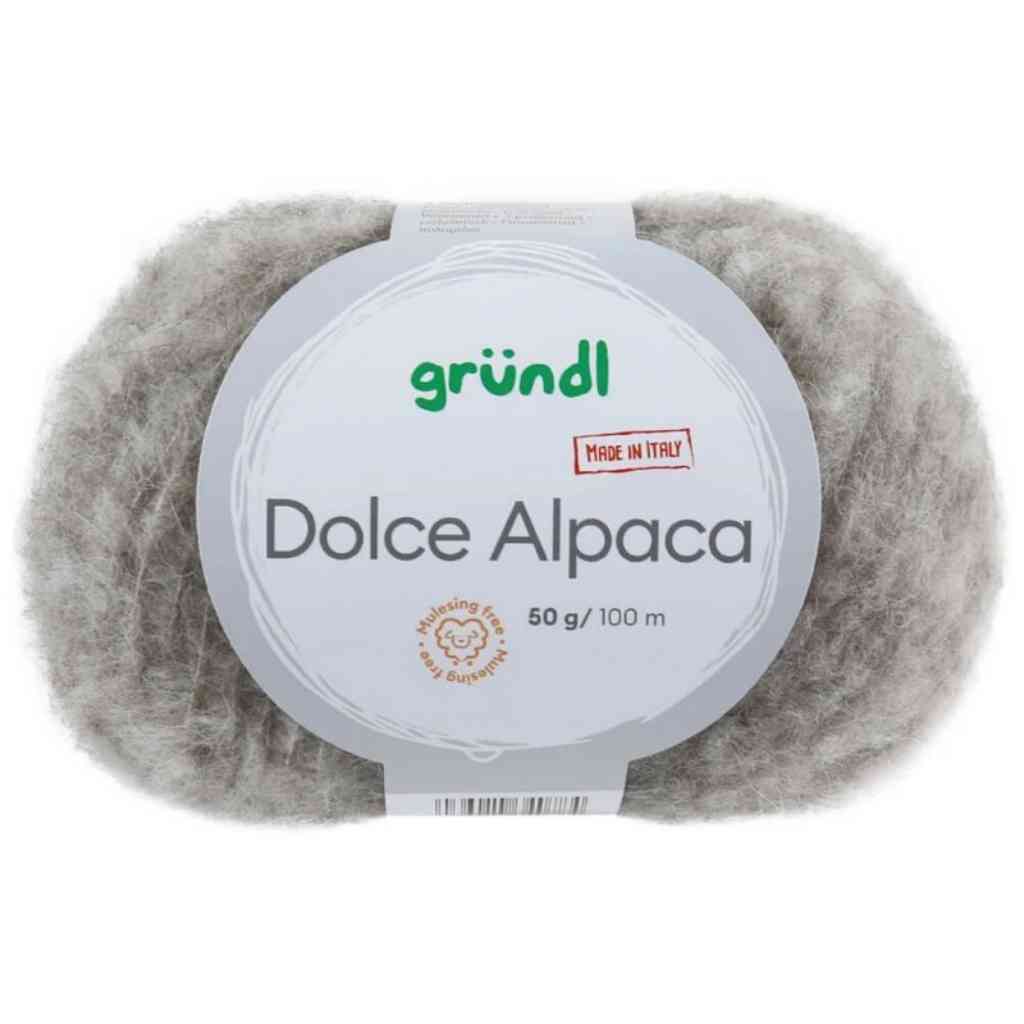 Gründl Dolce Alpaca, Farbe 22  beige – Alpaka, Merino und Synthetik bei Lieblingsgarn
