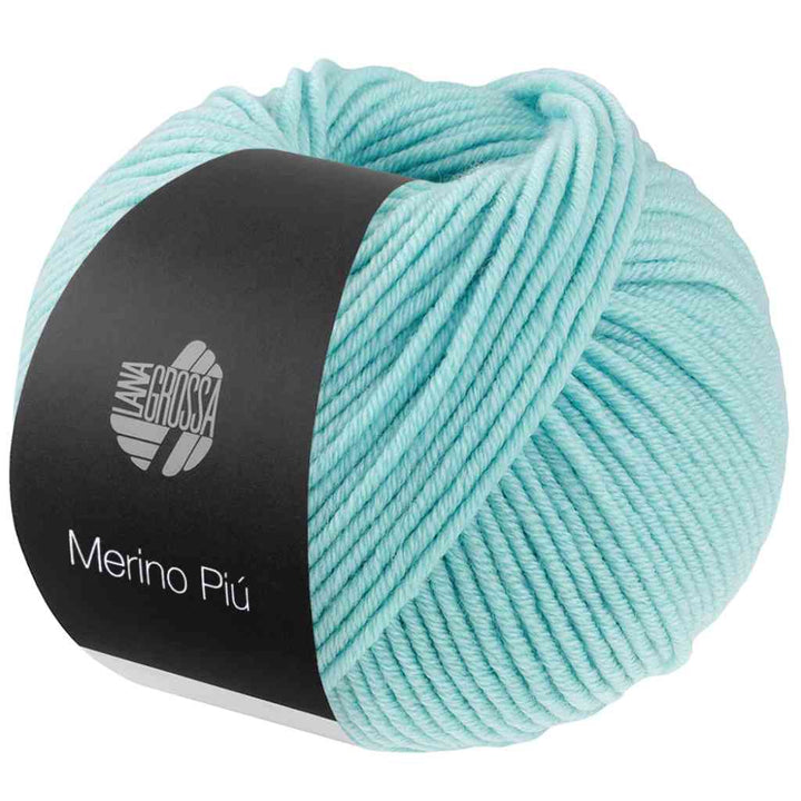 Lana Grossa Merino Piú, Farbe 3 Mintgrün – Schurwolle bei Lieblingsgarn