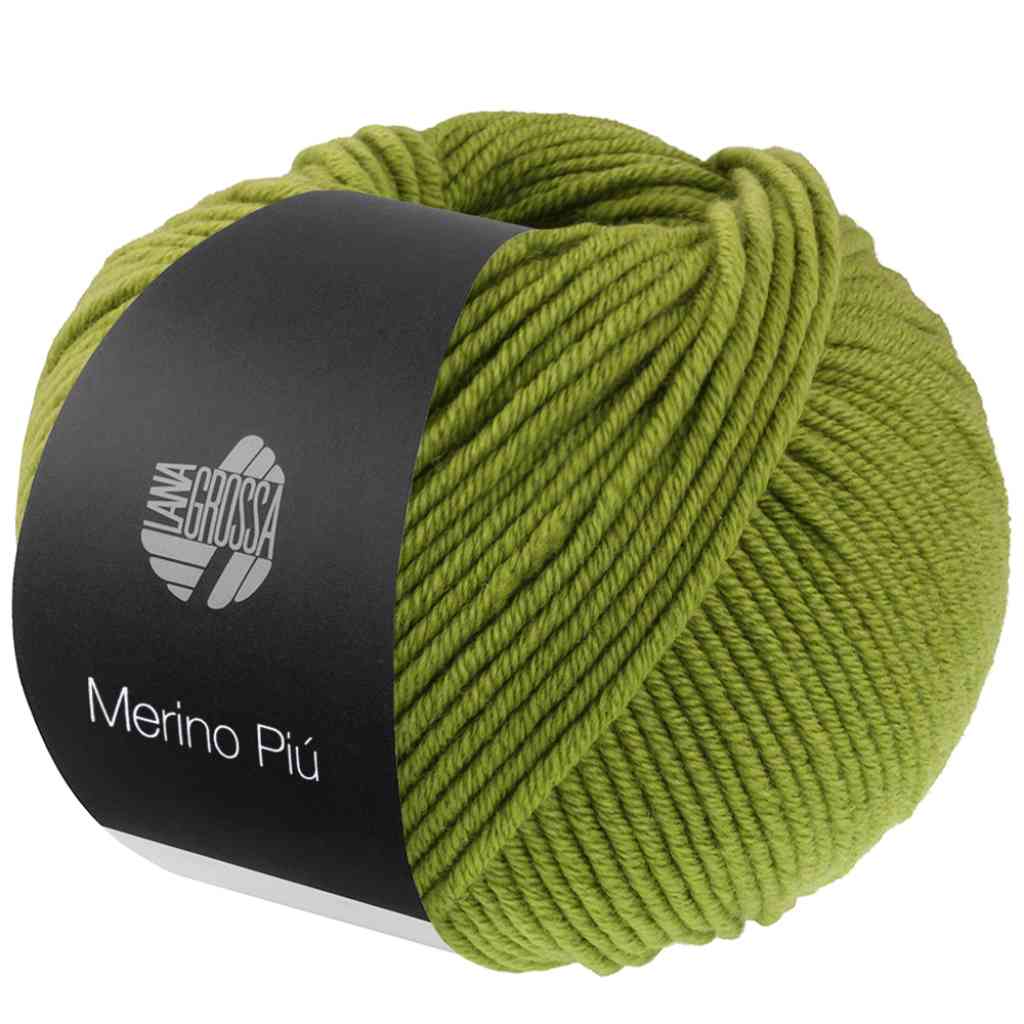 Lana Grossa Merino Piú, Farbe 6 Maigrün – Schurwolle bei Lieblingsgarn