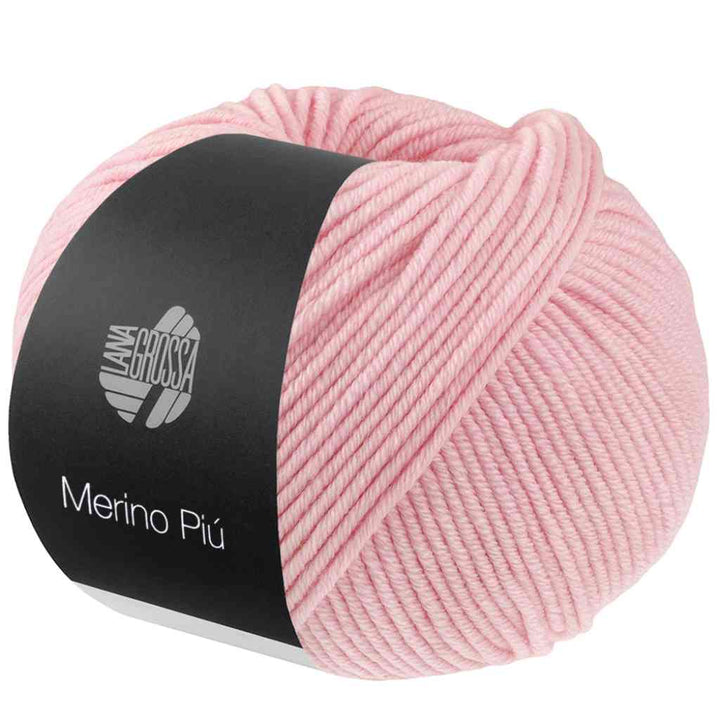 Lana Grossa Merino Piú, Farbe 13 Rosa – Schurwolle bei Lieblingsgarn