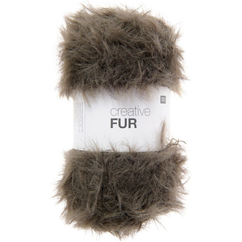 Rico Design Creative Fur, Farbe 005 khaki bei Lieblingsgarn