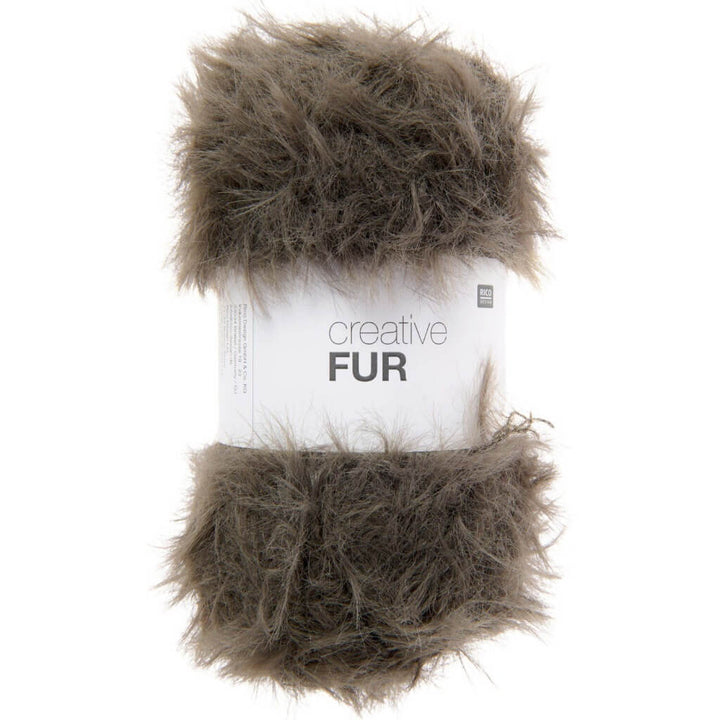 Rico Design Creative Fur, Farbe 005 khaki bei Lieblingsgarn