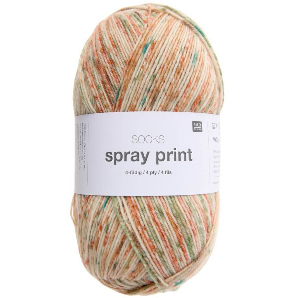 Rico Design Socks Spray Print bei bei bei bei Lieblingsgarn