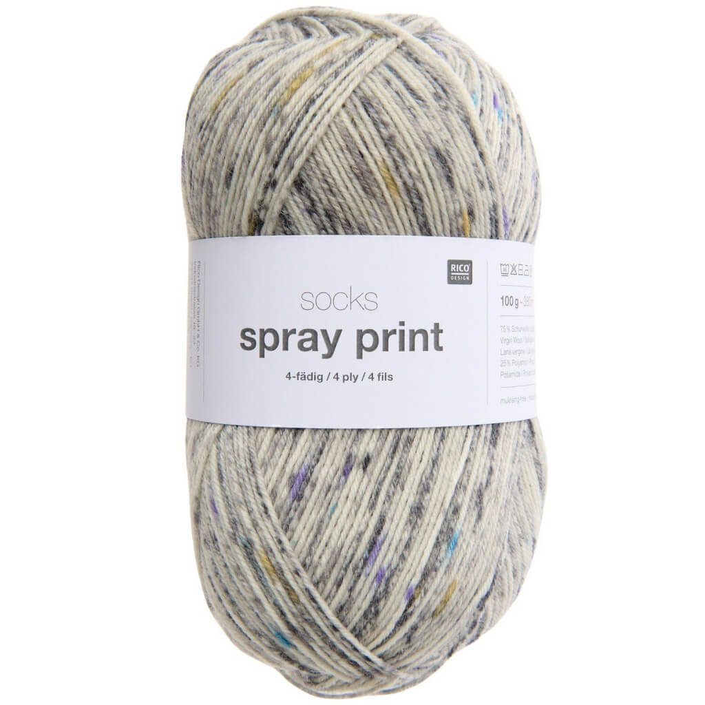 Rico Design Socks Spray Print bei bei bei bei Lieblingsgarn