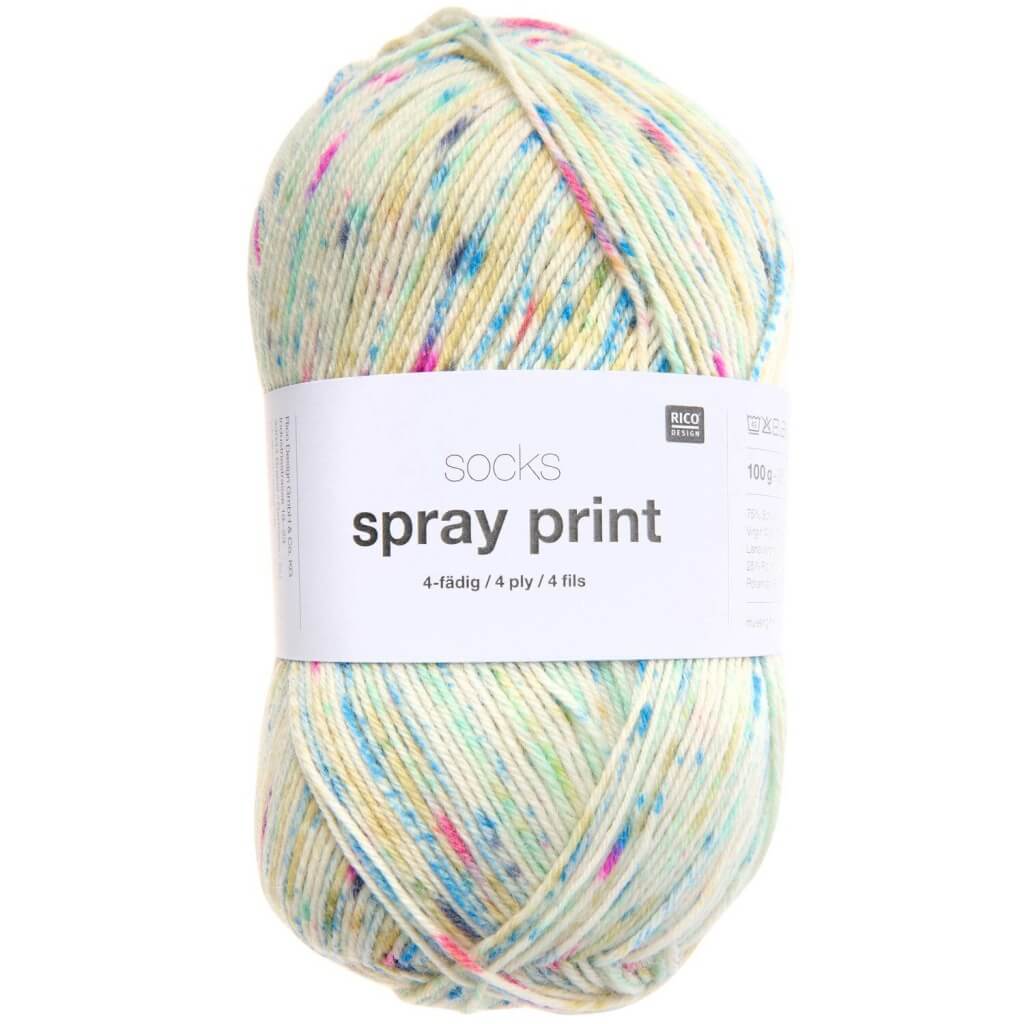 Rico Design Socks Spray Print bei bei bei bei Lieblingsgarn